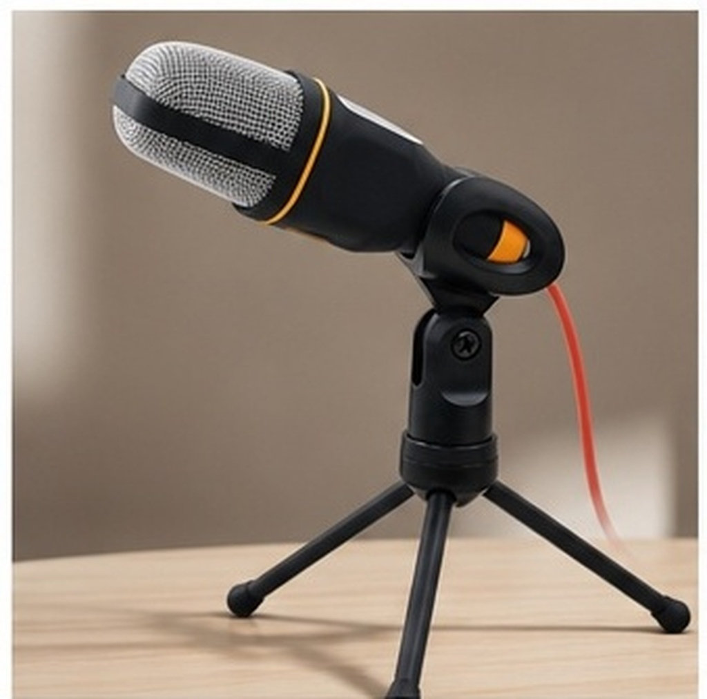 Laptop Stand - Kabelgebundenes Kondensatormikrofon – Sound für Skype,