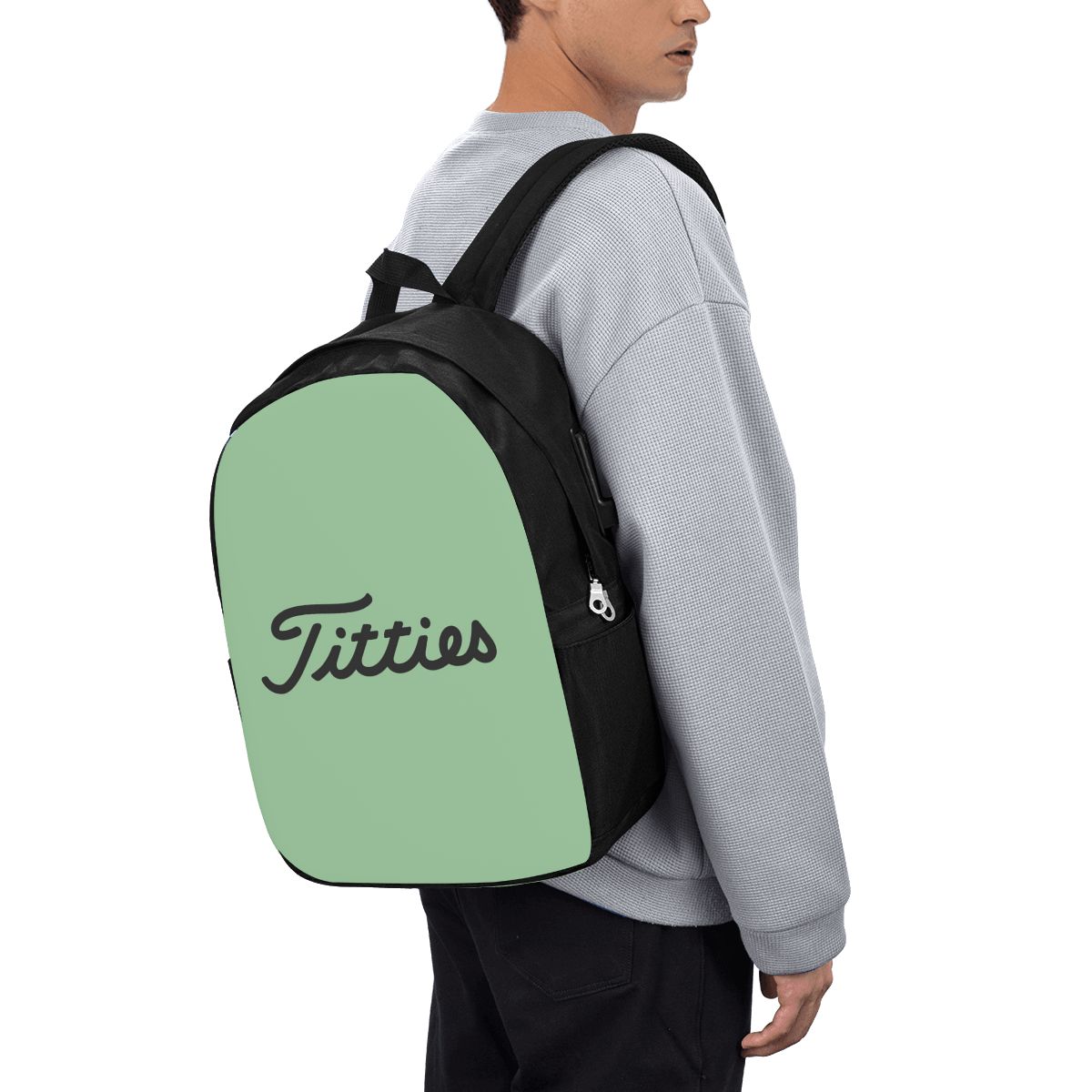 Laptop Bag - Titties Golf Ball Rucksack, Reisetasche, Notebook-Tasche,
