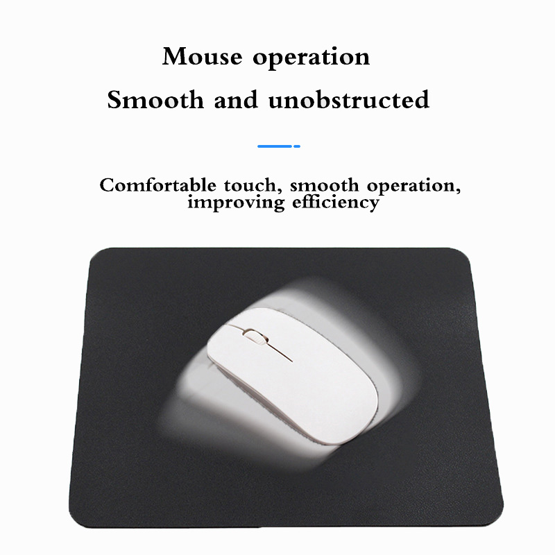 Kleines PU-Mauspad, rutschfest – Laptop Mouse Bewertung und Preis