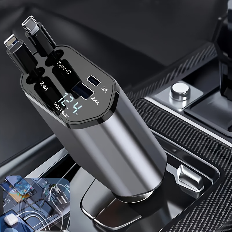 4-in-1 Schnell-Autoladegerät,  – Usb C Hub Bewertung und Preis